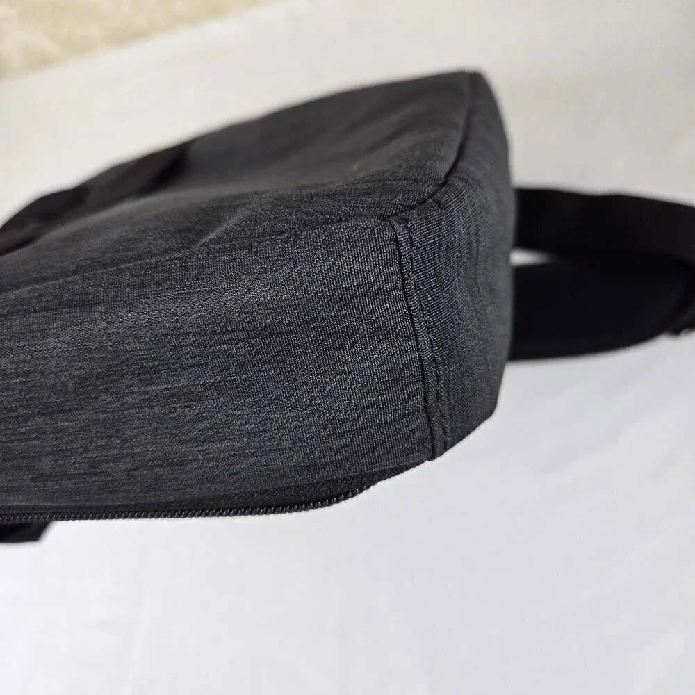 Samsonite Gray Computer Laptop Travel Bag Double Handles Detachable Strap
